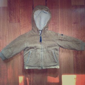 Boys Corduroy Sherpa Jacket